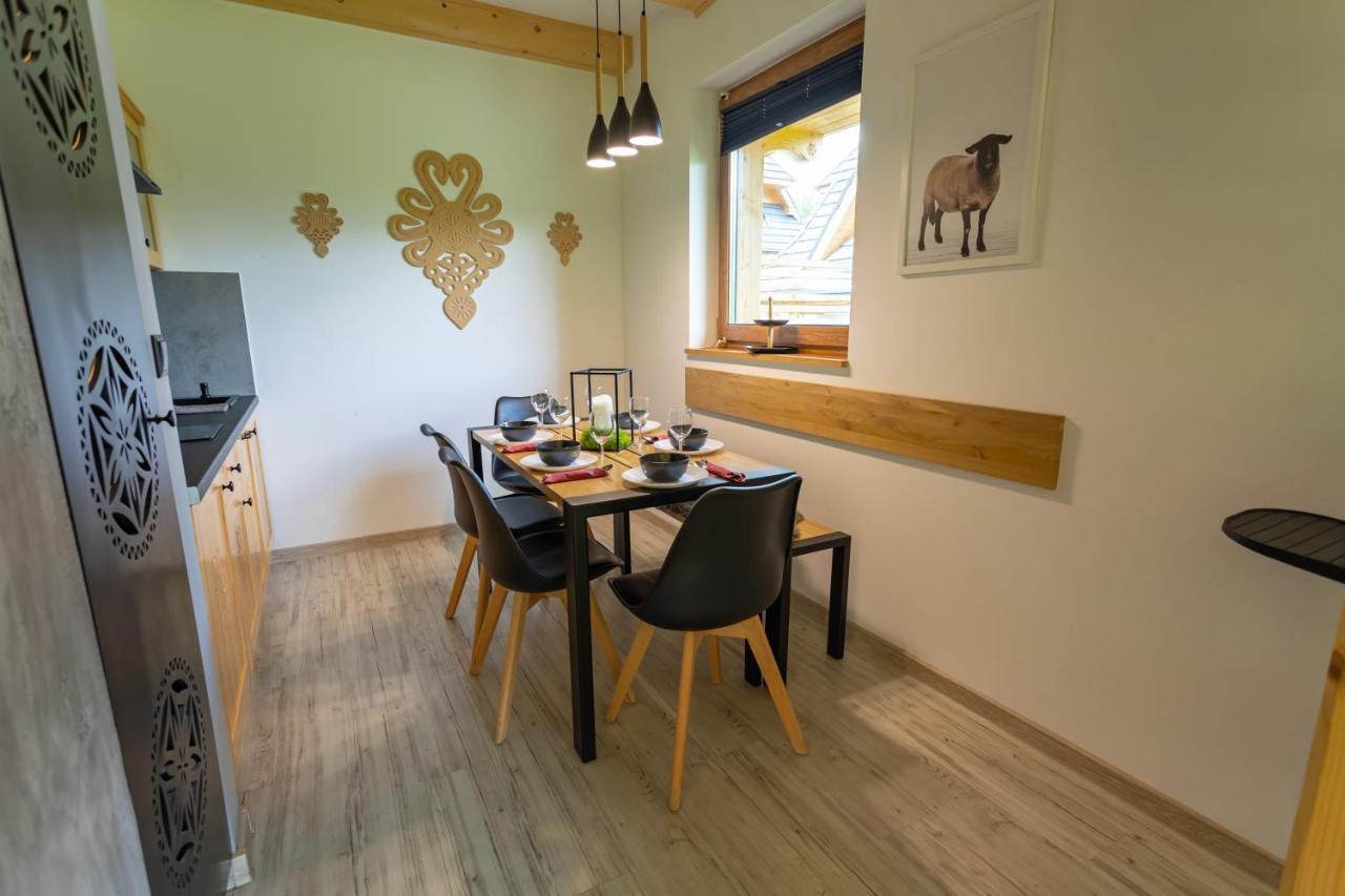 Aparthost Zakopianskie Chaty Kościelisko Exteriör bild