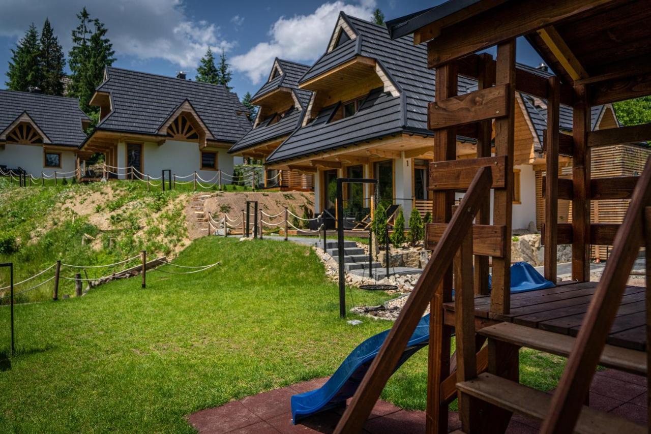 Aparthost Zakopianskie Chaty Kościelisko Exteriör bild