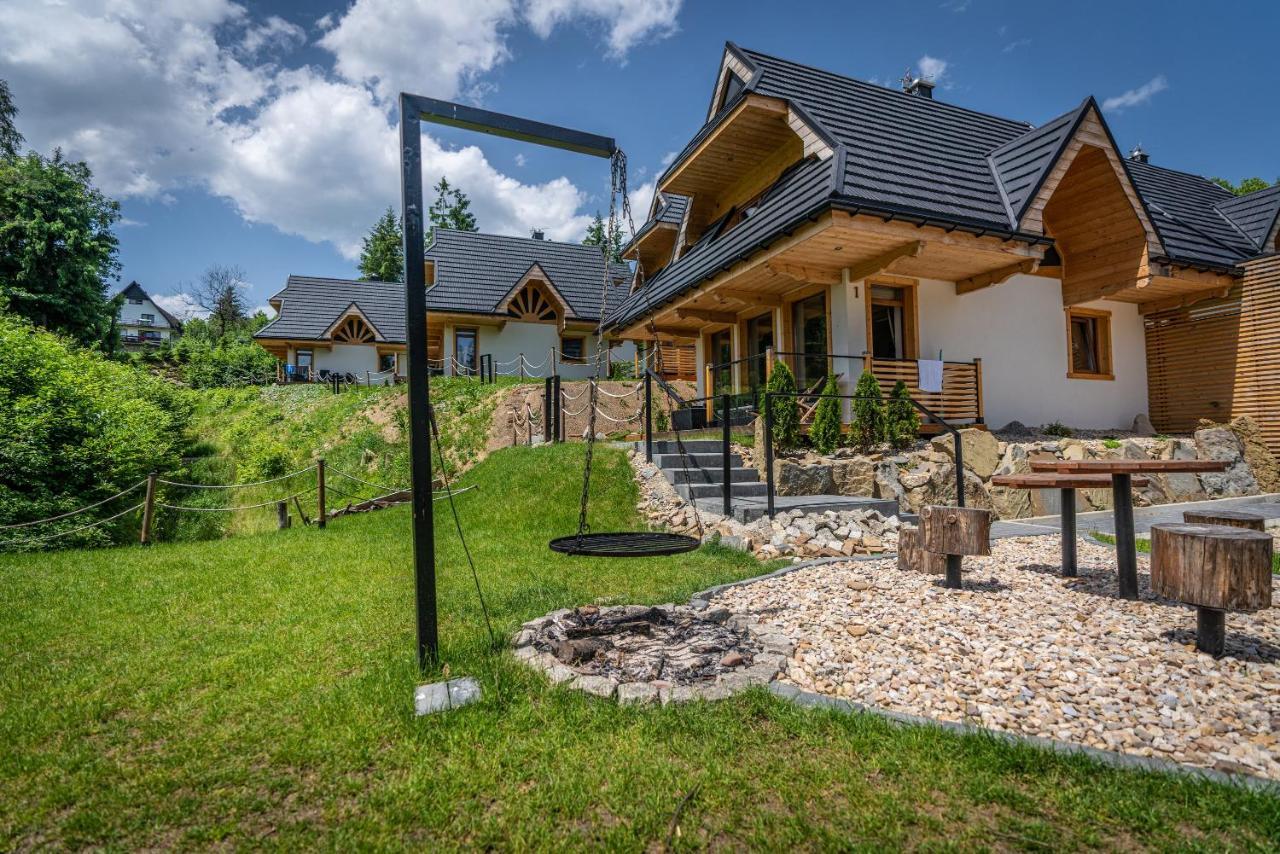 Aparthost Zakopianskie Chaty Kościelisko Exteriör bild